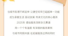 以知己之心，赋能城市美好｜德信服务2025年度答卷（三）